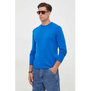 United Colors of Benetton pulover de lana barbati, light