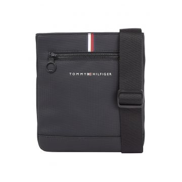 Geanta crossbody cu logo discret