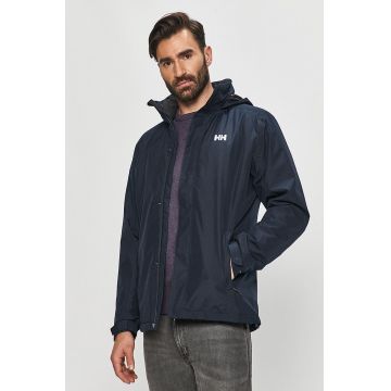 Helly Hansen geacă DUBLINER INSULATED JACKET bărbați, culoarea bleumarin, de tranziție 53117