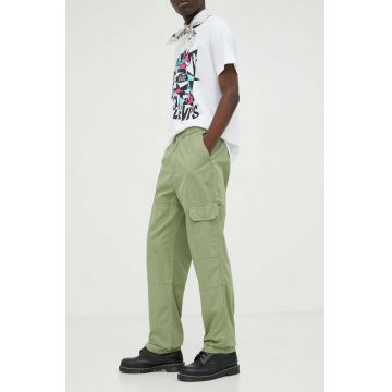 Levi's pantaloni PATCH POCKET CARGO barbati, culoarea verde, cu fason cargo