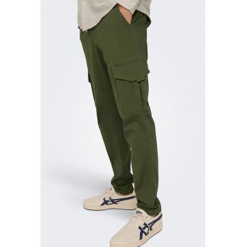 Pantaloni cargo conici