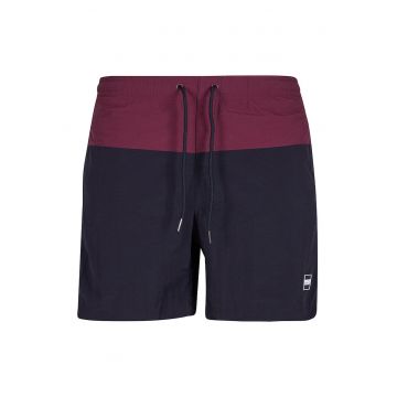 Pantaloni scurti de baie cu snur in talie