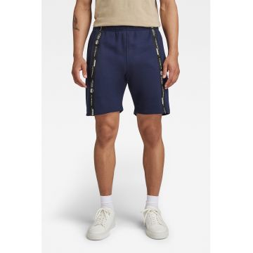 Pantaloni sport cu benzi logo Tape