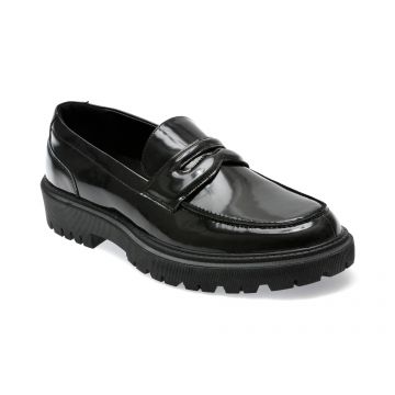Pantofi ALDO negri, BIGTHINK001, din piele naturala