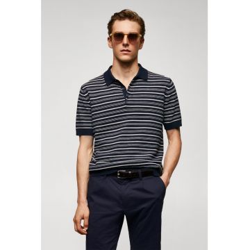 Tricou polo din tricot fin Irons
