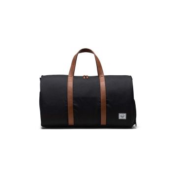 Herschel geanta sport culoarea negru