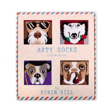 Șosete Pirin Hill Arty Socks Set 4 perechi Multi - Dogs