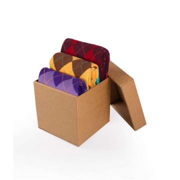 Șosete Pirin Hill Box 3 Colour Cotton Set 3 perechi Multicolor - ARGYLE