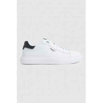 Pantofi sport low-cut de piele