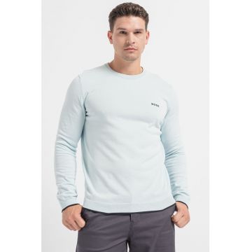 Pulover cu decolteu la baza gatului - din bumbac organic Rallo