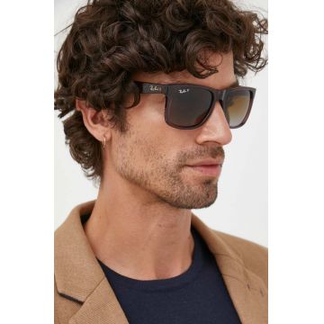 Ray-Ban ochelari de soare barbati, culoarea maro