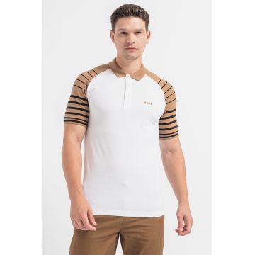 Tricou polo cu maneci raglan Paule