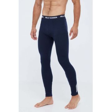 Helly Hansen jambiere funcționale LIFA MERINO culoarea albastru marin, 49366