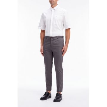 Pantaloni chino slim fit din amestec de bumbac