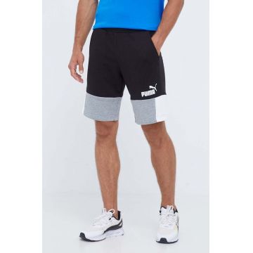 Puma pantaloni scurti barbati, culoarea negru