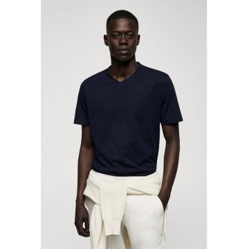 Tricou regular fit cu decolteu in V Chelsea