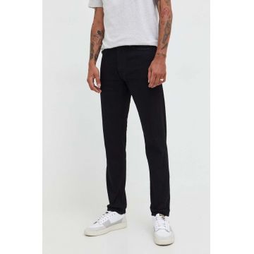 Abercrombie & Fitch jeansi 90's barbati, culoarea negru