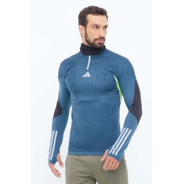 adidas Performance hanorac de antrenament Tiro 23 Competition Winterized culoarea turcoaz, modelator