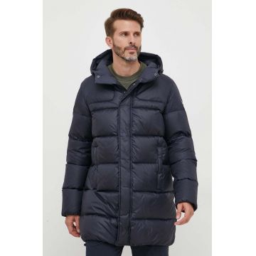 Colmar geaca de puf barbati, culoarea albastru marin, de iarna