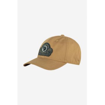 Fjallraven șapcă Classic Badge Cap culoarea bej, cu imprimeu F86979.232-232