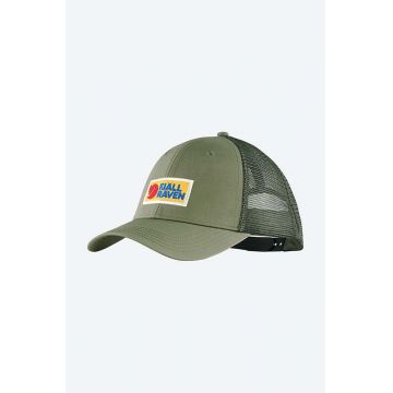 Fjallraven șapcă Vardag culoarea verde, cu imprimeu  F78139