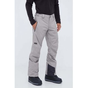 Helly Hansen pantaloni de schi Legendary culoarea gri