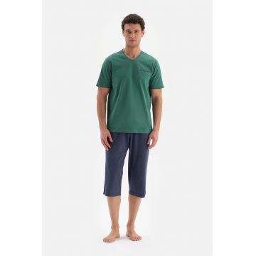 Pijama uni cu talie ajustabila