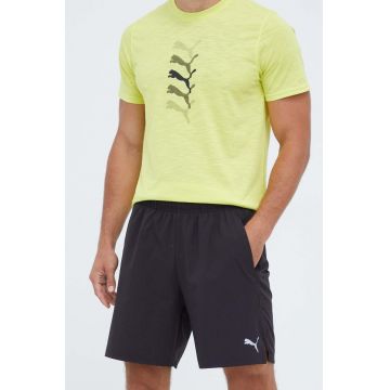 Puma pantaloni scurți de alergare Ultraweave culoarea negru