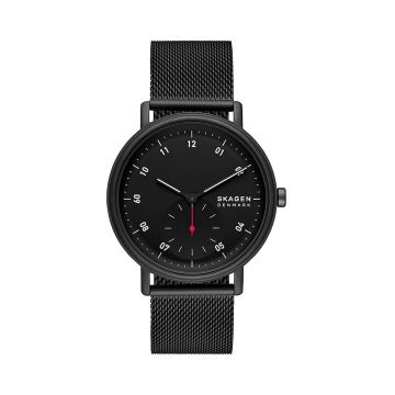 Skagen ceas barbati, culoarea negru