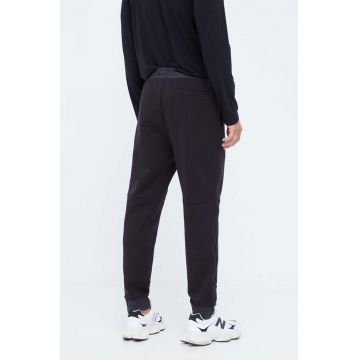 Boss Green pantaloni de trening BOSS GREEN culoarea negru, neted