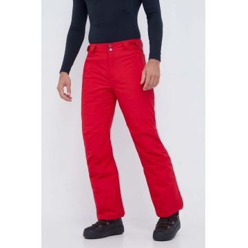 Columbia pantaloni Bugaboo culoarea rosu