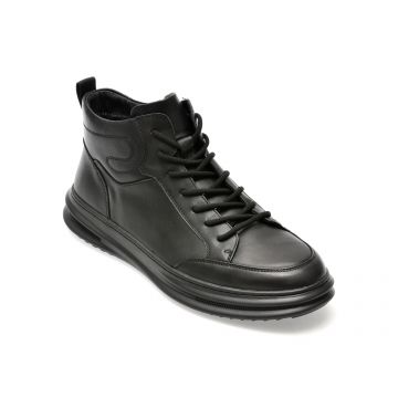 Ghete GRYXX negre, M63021, din piele naturala