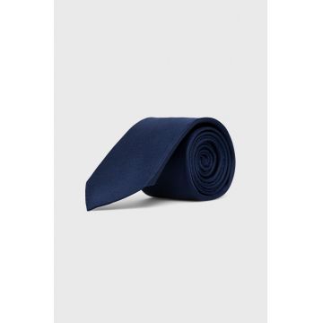 MICHAEL Michael Kors cravata de matase culoarea albastru marin