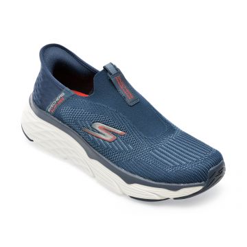 Pantofi SKECHERS bleumarin, MAX CUSHIONING ELITE, din material textil