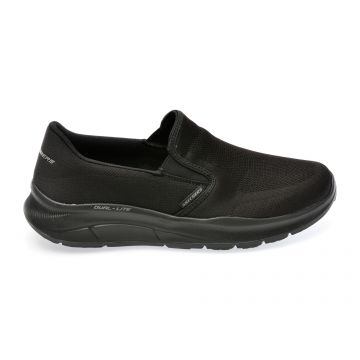 Pantofi SKECHERS negri, EQUALIZER 5, din material textil