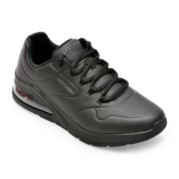 Pantofi SKECHERS negri, UNO 2, din piele ecologica