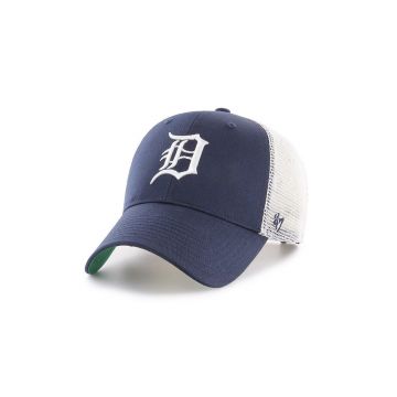 47brand șapcă Detroit Tigers culoarea albastru marin, cu imprimeu
