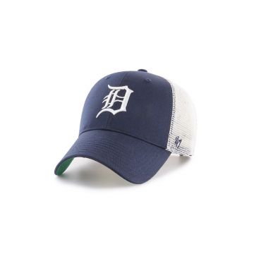 47brand șapcă MLB Detroit Tigers culoarea bleumarin, cu imprimeu  B-BRANS09CTP-NY