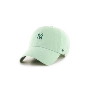 47brand șapcă New York Yankees culoarea verde, cu imprimeu