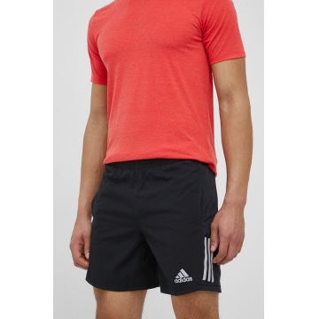 adidas Performance pantaloni scurți de alergare Own The Run H58593 barbati, culoarea negru