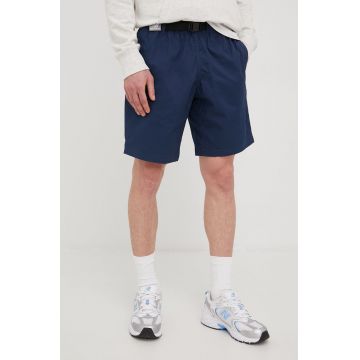 New Balance pantaloni scurti MS01500NGO barbati, culoarea albastru marin