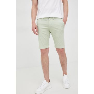 Pepe Jeans pantaloni scurti Mc Queen Short barbati, culoarea verde