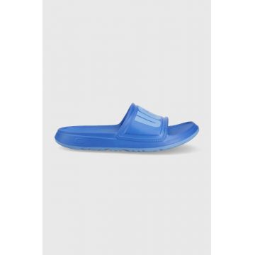 UGG papuci Wilcox Slide barbati, culoarea violet