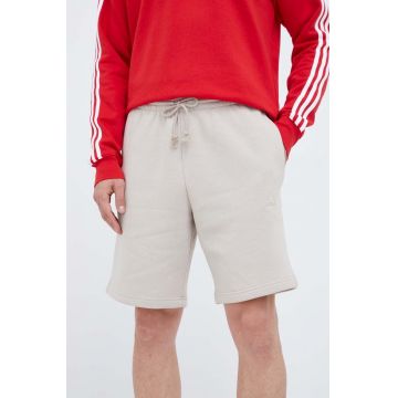 adidas pantaloni scurti barbati, culoarea bej