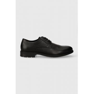 Aldo pantofi de piele 13665186 NOBEL 004 barbati, culoarea negru