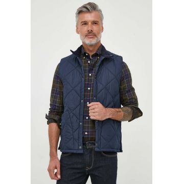 Barbour vesta barbati, culoarea albastru marin, de tranzitie