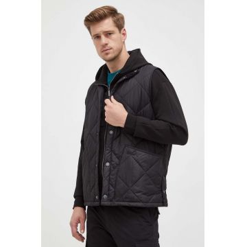 Barbour vesta barbati, culoarea negru, de tranzitie