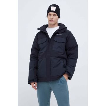 Columbia geaca barbati, culoarea negru, de tranzitie