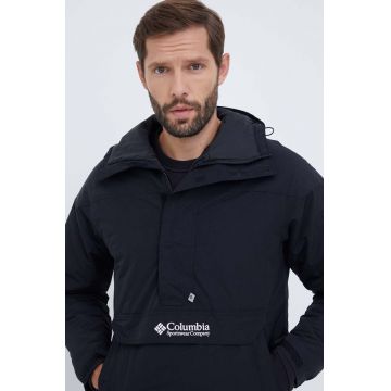 Columbia geaca barbati, culoarea negru, de tranzitie