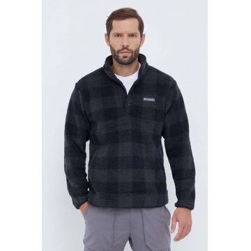 Columbia hanorac Rugged Ridge II Sherpa 1 culoarea negru, cu model 2054221